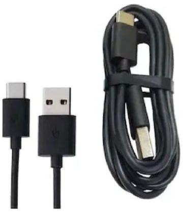 Black PVC Fast Charging USB Cable
