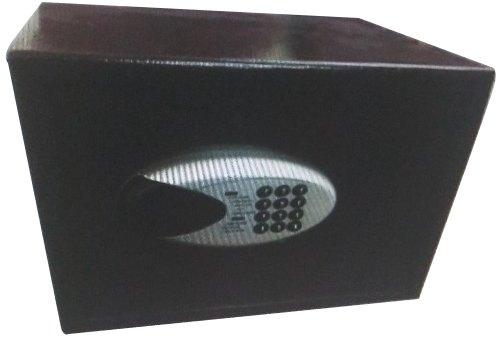 Iron Electronic Locker Safe, Color : Black