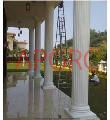 GRC Column, Color : White