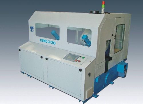 Carbide Circular Saw Machines With Numerically Controlled AC Severo Driven For Bar Indexing and Saw Feed Features