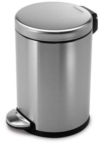 Stainless Steel Foot Operated Dustbin, For Industrial, Waist Storage, Size : 15x15x12inch, 18x18x14inch
