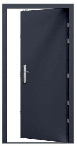 Polished Plain Pressed Steel Door, Shape : Rectangular