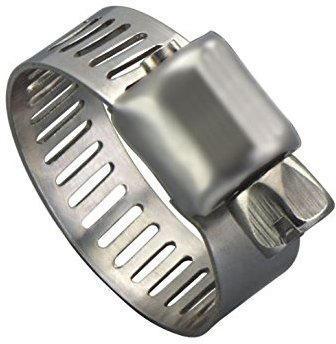 SS Hose Clamp, Color : Silver