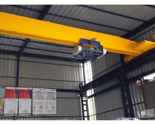 Alloy Steel Single Girder EOT Crane, For Industrial