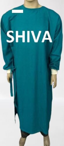 Full Sleeve Cotton Woven Surgeon Gown, For Surgical, Hospital, Size : L, M, XL, XXL