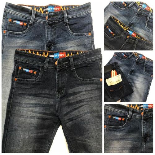 Branded Mens Denim Jeans Lycra, Feature : Straight Leg