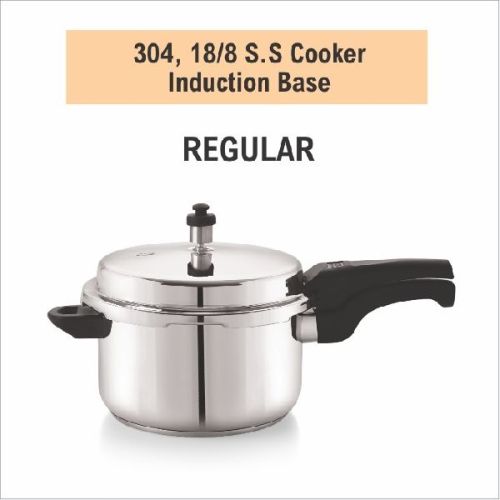 Induction Base Regular Pressure Cooker, Certification : ISI Certified