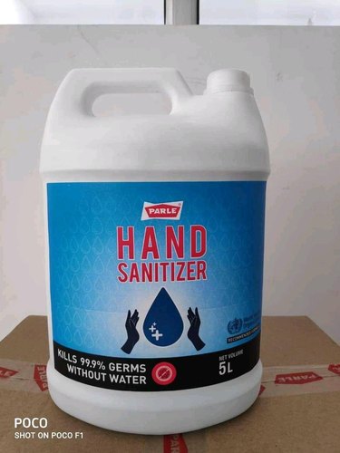 PARLE Hand Sanitizer, Packaging Size : 5 Litre