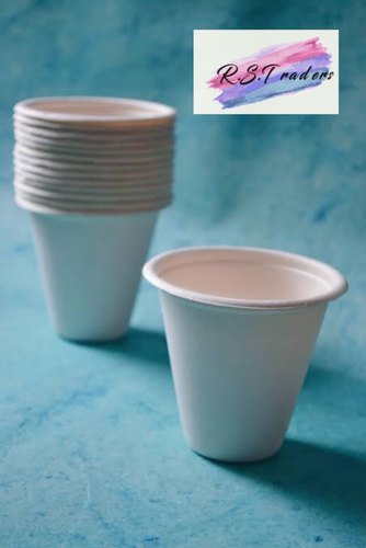 Sugarcane Pulp Biodegradable Cups, Capacity : 120 Ml