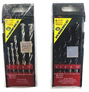 Hardened Iron Masonry Drill Bit Set