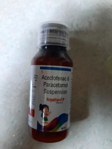 Aryaflam-P Suspension, For Clinic, Hospital, Grade Standard : Medicine Grade