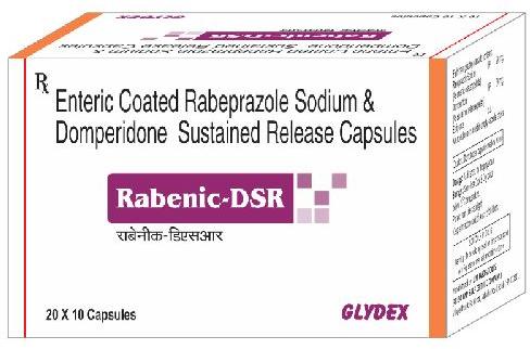 Rabeprazole + Domperidone Capsules, For Concentration, Increasing Memory, Grade Standard : Medicine Grade