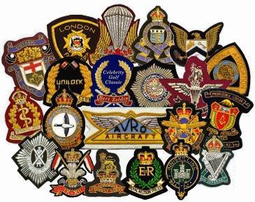 Polyester Embroidered Badge, Color : Multiple