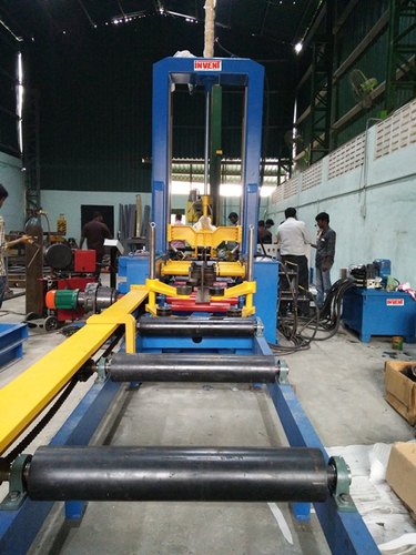 Invent Mild Steel H Beam Assembly Machine, Voltage : 220 V