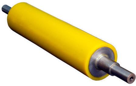 Sriram Foams Matt Steel Elastomer Rollers, Shape : Cylindrical