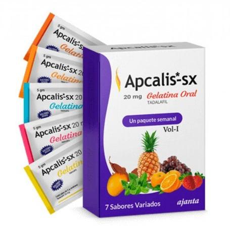 Apcalis SX Oral Jelly, Pack Size : 1X 7 Sachet ( 5gm Each)