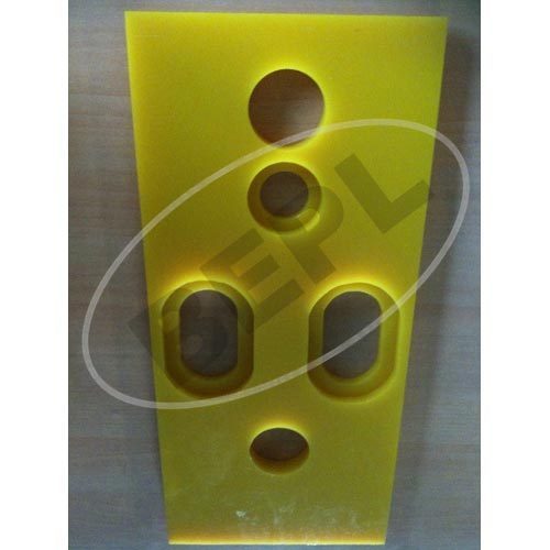 Rectangular PU Polyurethane Pads, Color : Yellow