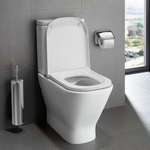 Coupled Toilets Closet, Color : White