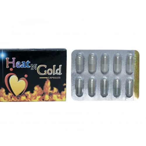 Heat N Gold Capsule, For Ayurvedic Use, Clinical, Gender : Male
