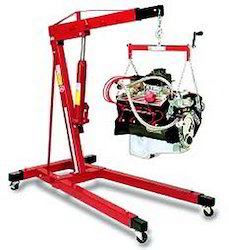 Engine Crane, For Construction, Industrial, Feature : Heavy Weight Lifting