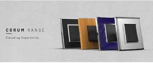 Schneider Polycarbonate Corum Range Modular Switches