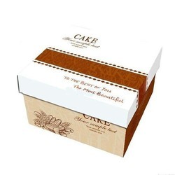 Paper Printed Cake Box