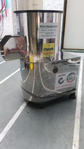 Stainless Steel Potato Peeling Machine, For Commercial