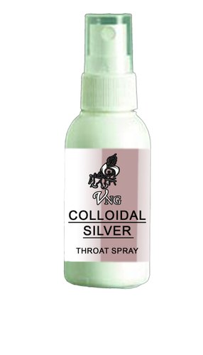 VNG Colloidal Silver Throat Spray, Packaging Type : Pouch