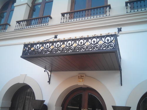 Pyramid Steel Wrought Iron Canopy