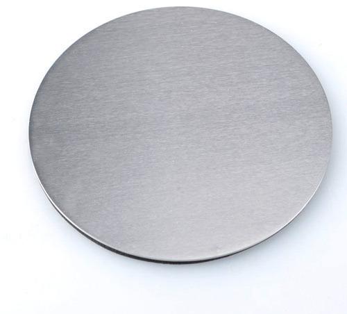 Cr18%) Stainless Steel Circle, For Construction, Color : SILVER