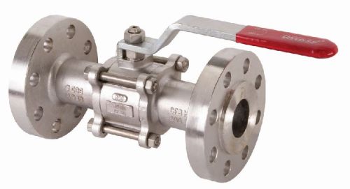 IC 3 Pcs Flanged 600 Ball Valve