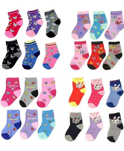 Printed Children Cotton Socks, Occasion : Casual Wear