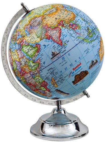 Iron(Frame) Earth Educational Globe, Packaging Type : Carton Box