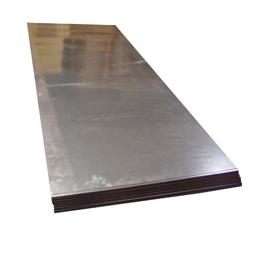 Plain Steel / Stainless Steel Galvanized Sheets, Color : SIlver