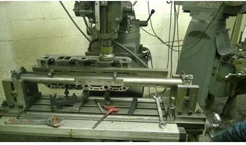 Semi-Automatic Milling Fixture