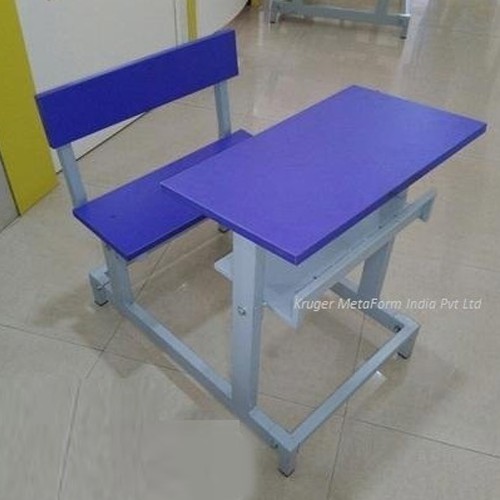 Rectangular Polished Single Seater Bench, For School, Size : Standard