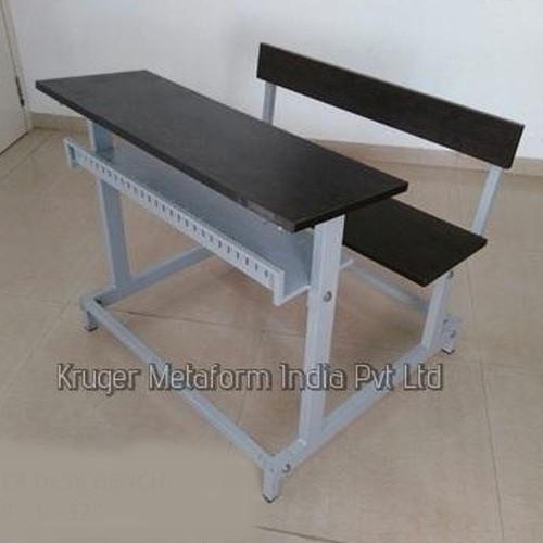 Rectangular Polished Triple Seater Bench, For School, Size : Standard