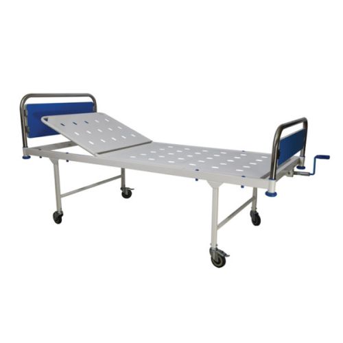 SS Semi Fowler Bed, Size : 198L X 90W X 60H Cm