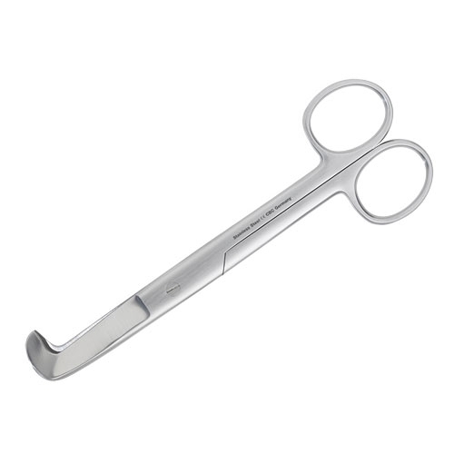 Stainless Steel Gynae Schumacher Scissor, For Hospital, Clinics, Color : Silver