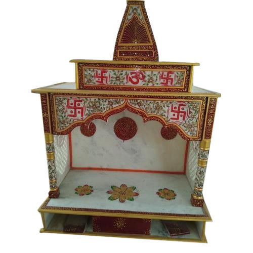 Polished Painted Marble Temple, For Home, Hotel, Size : Standard