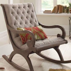 Polished Saag Wood Rocking Chair, For Home, Style : Modern