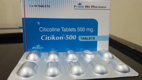 Citicoline Tablets, Packaging Size : 10*10   Tablets