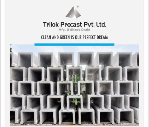 U SHape Drain T6, Certification : ISO 9001:2008 Certified