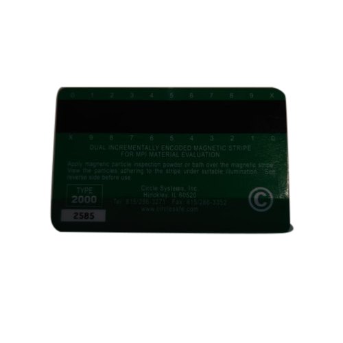 Rectangular Plastic Magnetic Stripe Card