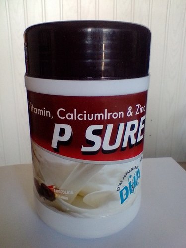 P-Sure Chocolate Protein Powder, Packaging Type : Plastic Carton