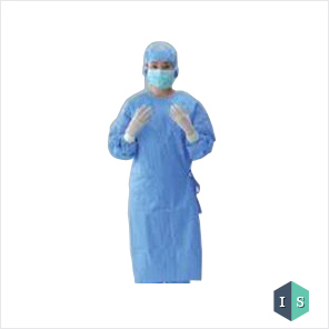 IndoSurgicals Disposable Nurse Gown, Size : Small, Medium, Large