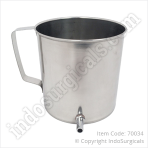 Stainless Steel Douche Can