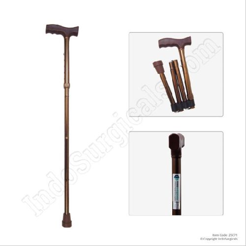IndoSurgicals Folding Walking Stick
