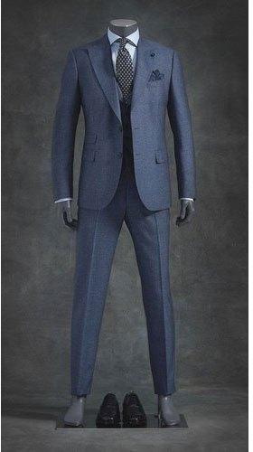 Plain Mens Wool Suit, Occasion : Formal