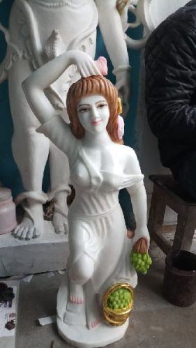 Polished Plain Marble Classical FIgural Sculpture, Style : Antique